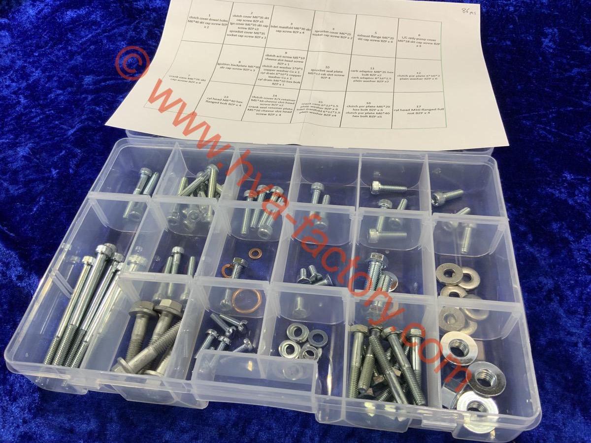 1982 1984 Engine Fastener / Bolt kit HVAFactory