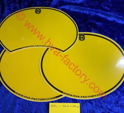 Number Board Yellow Decals Pre 83 Enduro
